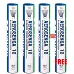 Yonex Aerosensa 10 (Buy 3 and Get 1 FREE) Feather Shuttlecock - AS10