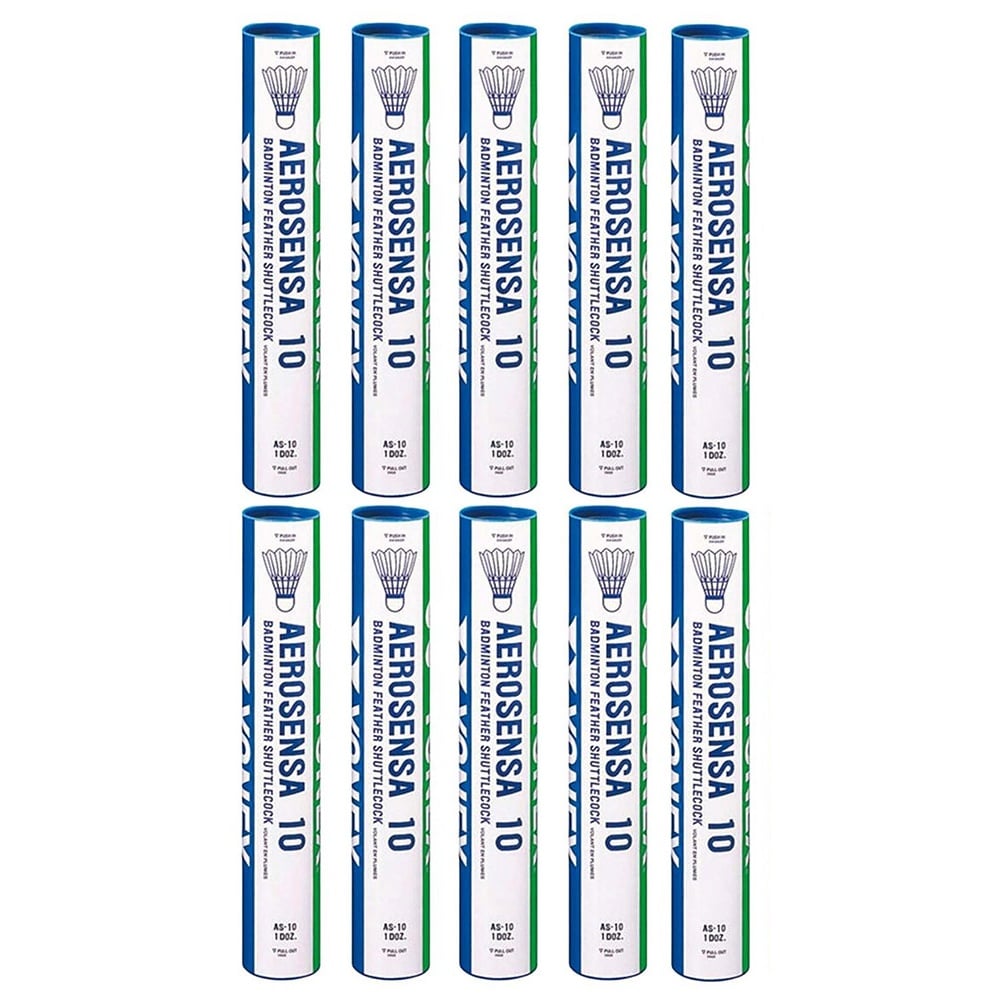 Yonex Aerosensa 10 (Pack of 10) Feather Shuttlecock