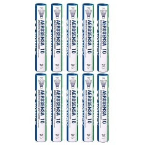 Yonex Aerosensa 10 (10 Tubes) Feather Shuttlecock - AS10
