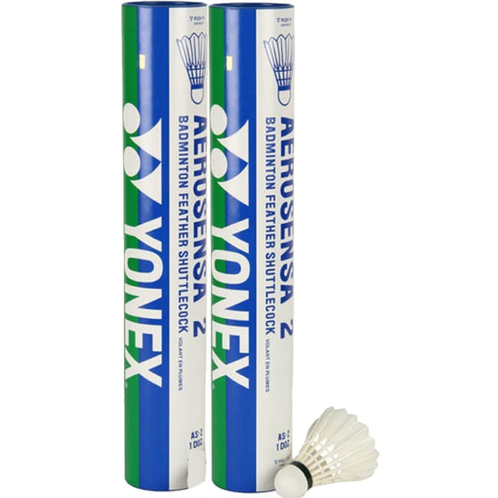Yonex Aerosensa 2  (Pack of 2) Feather Shuttlecock
