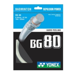 Yonex BG 80 Badminton String - Assorted