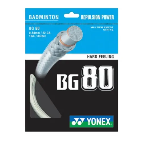 Yonex BG 80 Badminton Strings - Assorted