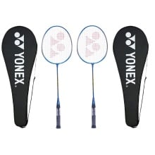 Yonex GR 303 Combo Badminton Racket with FULL Cover, Set of 2