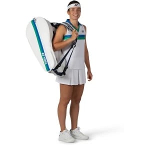 Yonex 75th Anniversary Edition BT6 Kitbag white and Blue Yonex 75th Anniversary Edition Kitbag