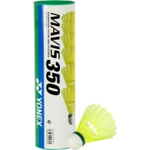 Yonex Mavis 350 Green Cap Shuttlecock - Yellow
