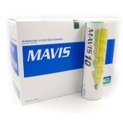 Yonex Mavis 10 Yellow Shuttlecock Green Cap - Pack of 10
