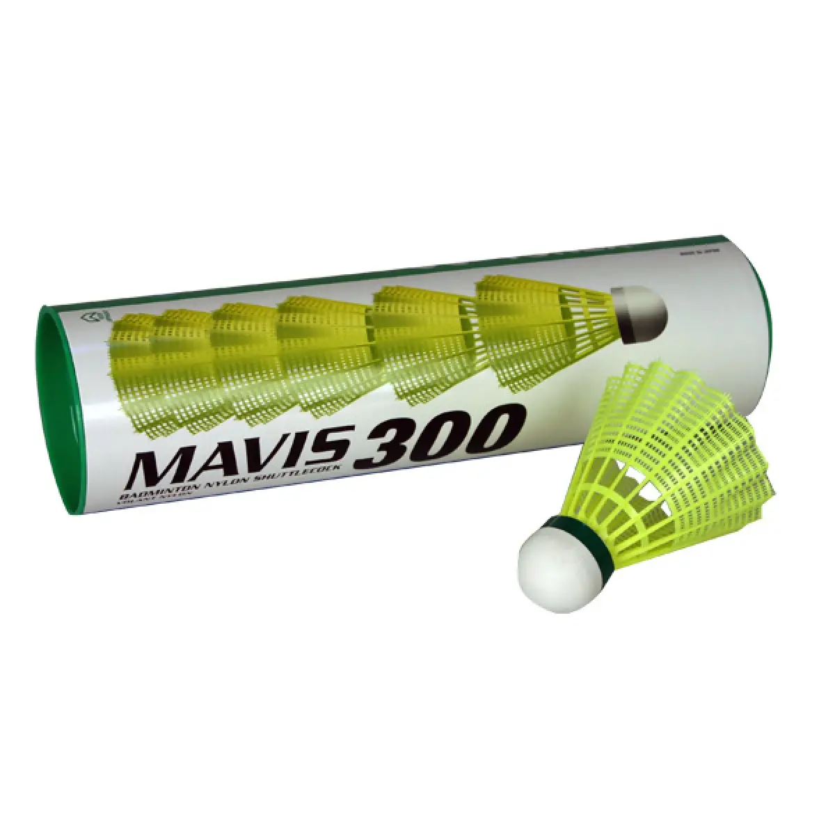 Buy Yonex Mavis 300 Green Cap Shuttlecock - Yellow