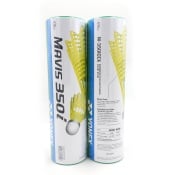 Yonex Mavis 350i (Pack of 2) Green Cap Shuttlecock - Yellow