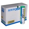Yonex Mavis 350 (Pack of 10) Green Cap Shuttlecock - Yellow