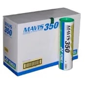 Yonex Mavis 350 (Pack of 10) Green Cap Shuttlecock - Yellow