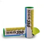 Yonex Mavis 350 (Pack of 2) Green Cap Shuttlecock - Yellow