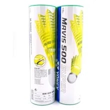 Yonex Mavis 500 Super (Pack of 2) Green Cap Shuttlecock Yonex Mavis 500 Super (Pack of 2) Green Cap Shuttlecock - Yellow