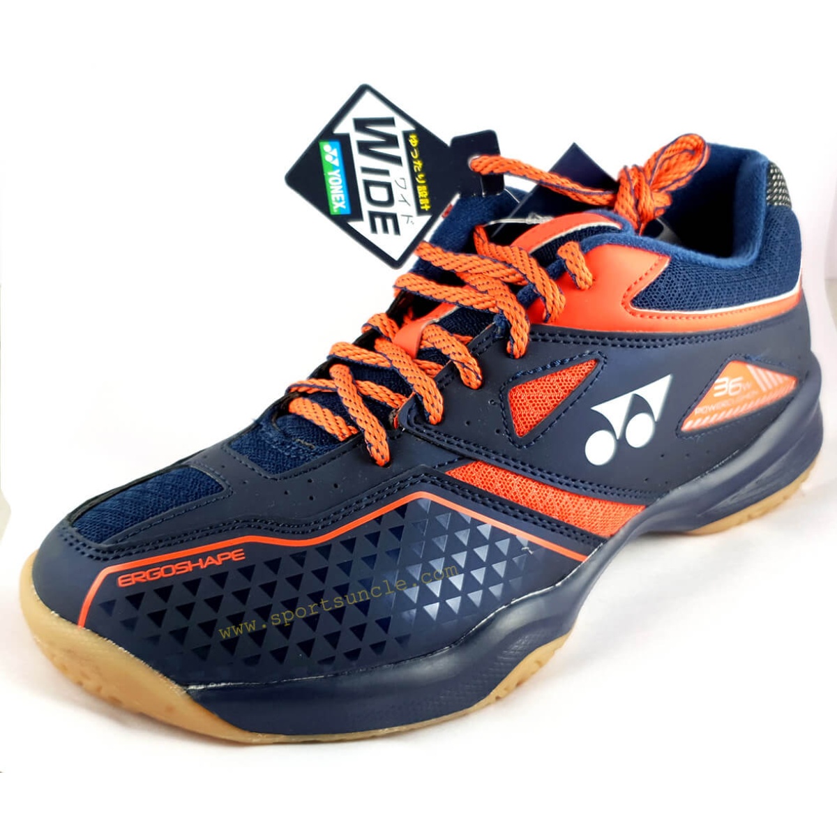 Yonex POWER CUSHION 36 Wide Badminton Shoes SHB36WEX Blue Unisex 2020 New 