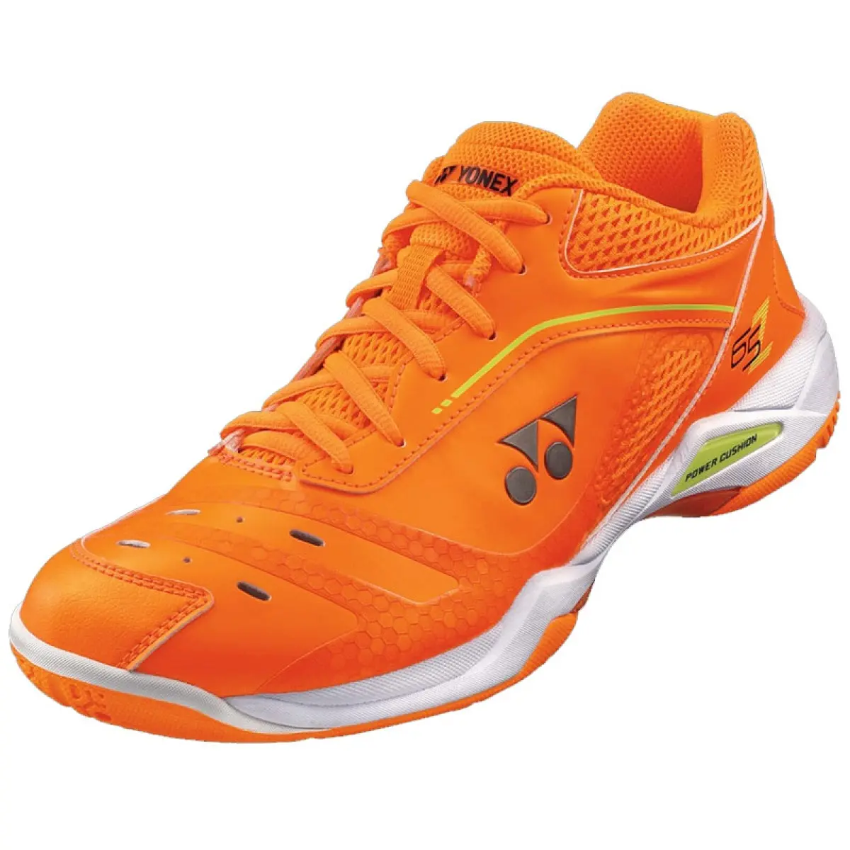 Yonex Unisex Power Cushion 65Z MEX Badminton Shoes Athletic Orange SHB-65ZMEX 