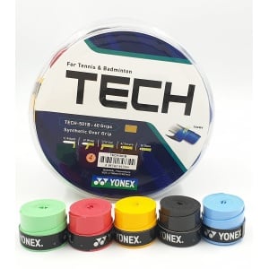 Yonex Tech 501 Badminton Grip, Pack of 60