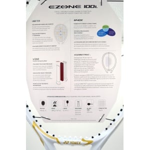 Limited Edition Yonex ezone 100L Naomi Osaka lighter Tennis Racket 285g