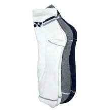 Yonex 3 in 1 Premium Ankle Length Cushion Support Socks (pack of 3)
