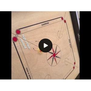 35 inch Carrom Board with Free Coins + Striker