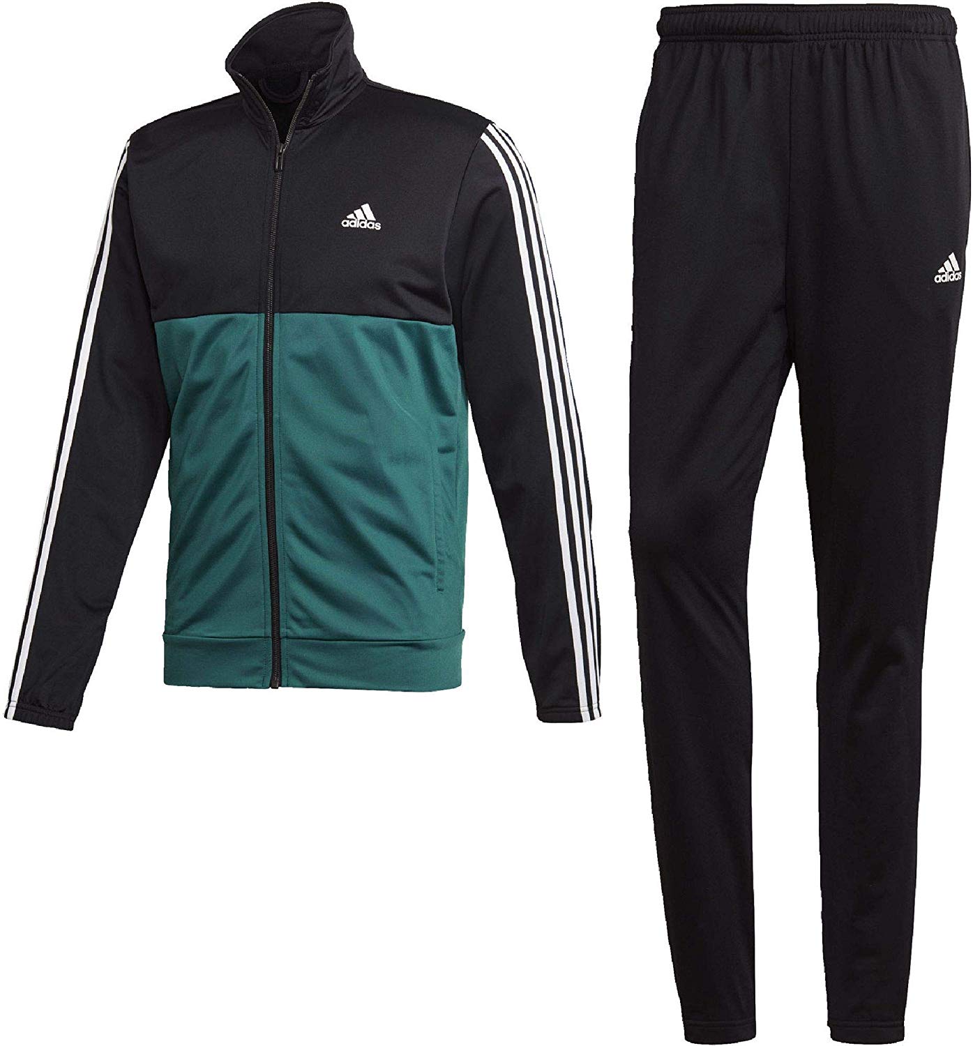 Buy Adidas 3 Stripes Green Tracksuit 