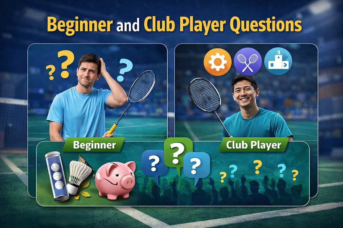 Beginner and club player badminton racket buying guide