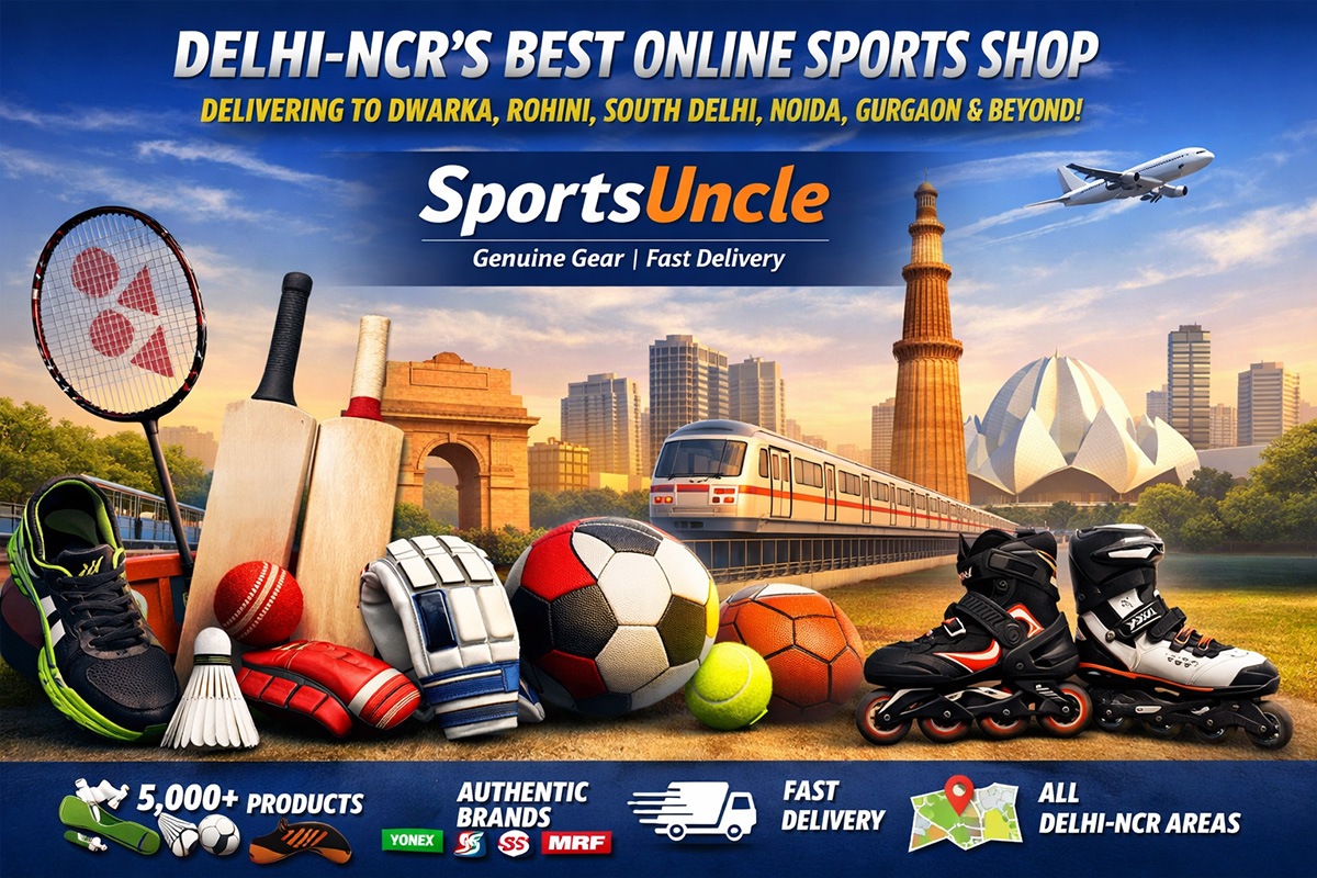 sports shop near me -delhi, noida, gurgaon, ghaziabad, modinagar, meerut, delivering sports goods in ncr