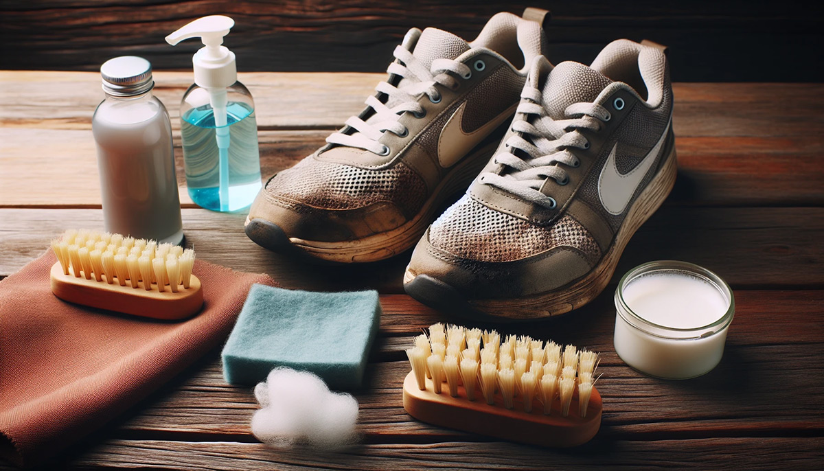Maintaining tennis shoes for longevity