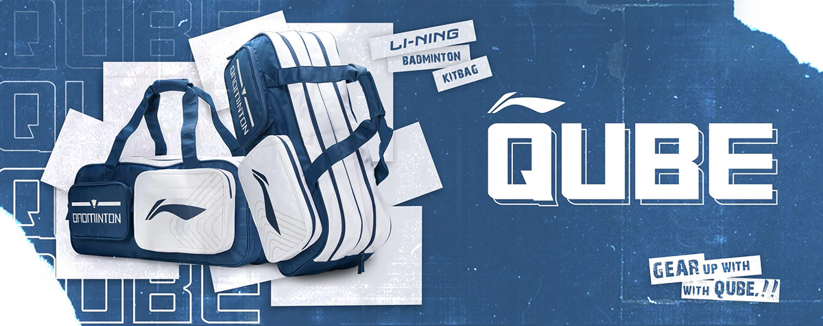 qube banner in blue/white