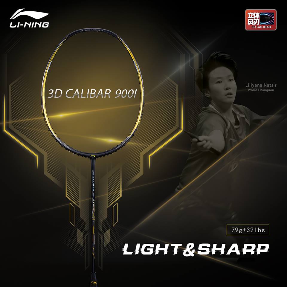 Buy Lining 3D Calibar 900i Badminton Racket - Sportsuncle