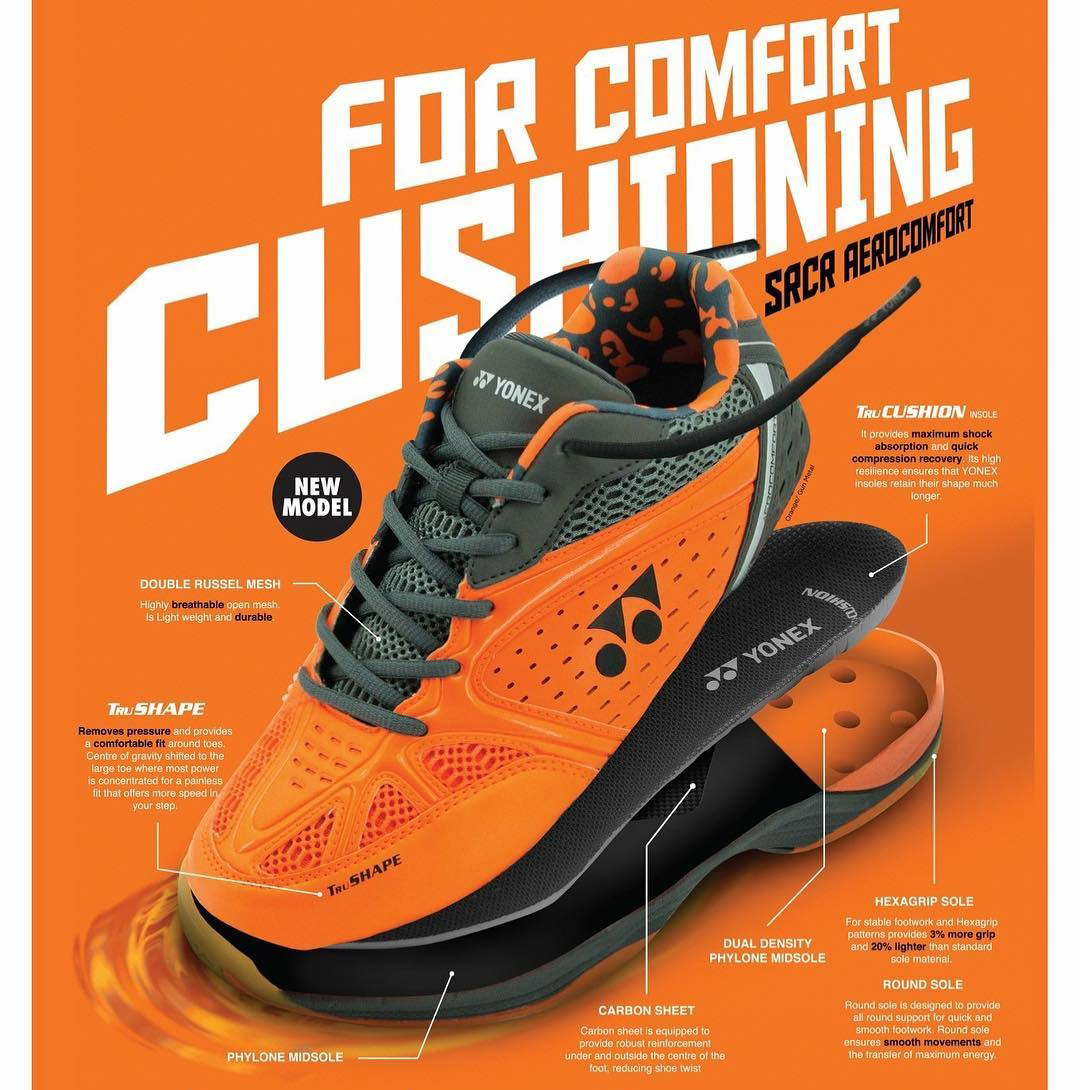 yonex aero comfort badminton shoes